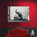 Картина Королевские суды - Бэнкси