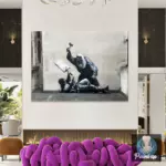 Картина Королевские суды - Бэнкси