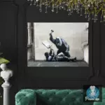Картина Королевские суды - Бэнкси