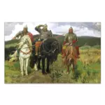 Картина Богатыри - Васнецов