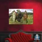 Картина Богатыри - Васнецов