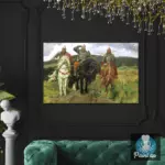 Картина Богатыри - Васнецов