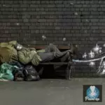 Картина Бэнкси Олени Санта-Клауса