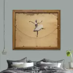 Картина Бэнкси Балерина