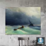 Картина Буря на море - Иван К. Айвазовский