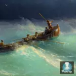 Картина Буря на море - Иван К. Айвазовский