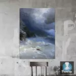 Картина В шторм - Иван К. Айвазовский