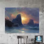 Картина Кораблекрушение 1875 - Иван К. Айвазовский
