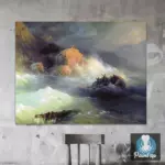 Картина Кораблекрушение - Иван К. Айвазовский