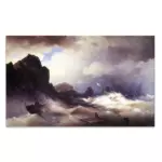 Картина Кораблекрушение 1843 - Иван К. Айвазовский