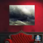 Картина Корабли на бушующем море - Иван К. Айвазовский