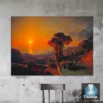 Картина Вид моря с гор Крыма - Иван К. Айвазовский