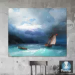 Картина Бурное море - Иван К. Айвазовский