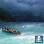 Картина Бурное море - Иван К. Айвазовский