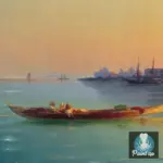 Картина Венеция на закате - Иван К. Айвазовский