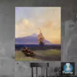 Картина Вечер на море - Иван К. Айвазовский