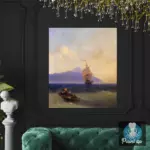 Картина Вечер на море - Иван К. Айвазовский