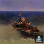 Картина Вечер на море - Иван К. Айвазовский