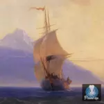 Картина Вечер на море - Иван К. Айвазовский