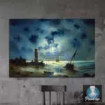 Картина У маяка - Иван К. Айвазовский