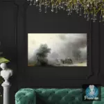 Картина Карета в бурю - Иван К. Айвазовский