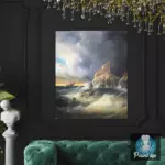 Картина Уцелевшие у горы Афон - Иван К. Айвазовский