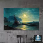 Картина Кораблекрушение у берегов Гурзуфа - Иван К. Айвазовский