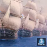 Картина Смотр Черноморского флота в 1849 году - Иван К. Айвазовский