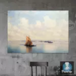 Картина Морской пейзаж 1871 - Иван К. Айвазовский