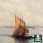 Картина Морской пейзаж 1871 - Иван К. Айвазовский
