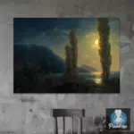 Картина Лунная ночь окрестности Ялты - Иван К. Айвазовский