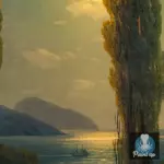 Картина Лунная ночь окрестности Ялты - Иван К. Айвазовский