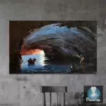 Картина Лазоревый грот Неаполь - Иван К. Айвазовский