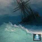 Картина Судно посреди шторма - Иван К. Айвазовский