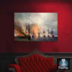 Картина Синопский бой - Иван К. Айвазовский