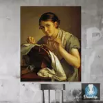Картина Кружевница - Тропинин В.А.