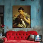 Картина Кружевница - Тропинин В.А.