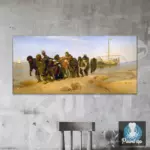 Картина Бурлаки на Волге - Репин И.Е.