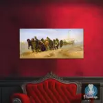 Картина Бурлаки на Волге - Репин И.Е.