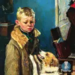 Картина Опять двойка - Решетников Ф.П.