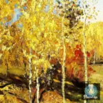 Картина Золотая осень - Левитан И.И.