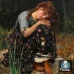 Картина Алёнушка - Васнецов В.М.