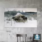 Картина Лоси - Степанов А.С.