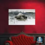 Картина Лоси - Степанов А.С.