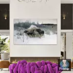 Картина Лоси - Степанов А.С.