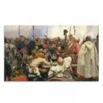 Картина Запорожцы - Илья Репин