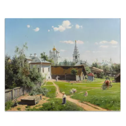 Картина Московский дворик - Поленов В.Д.