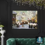 Картина Масленица (1919) - Кустодиев Б.М.