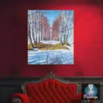 Картина Февральская лазурь - Грабарь И.Э.