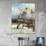 Картина Грачи прилетели - Саврасов А.К.